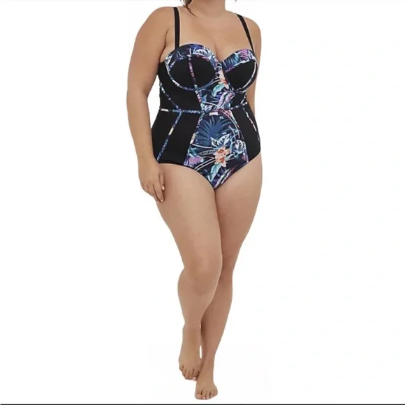 Torrid One Piece Swimsuit - Picture 2 of 5